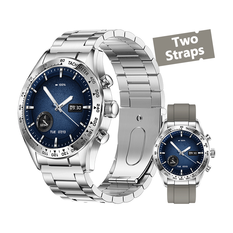 Philippe Palmer Smart Watch LP82 Silver Steel - 3