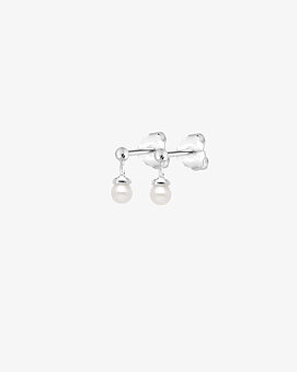 PETITE PEARL EINZELNE HÄNGEOHRSTECKER