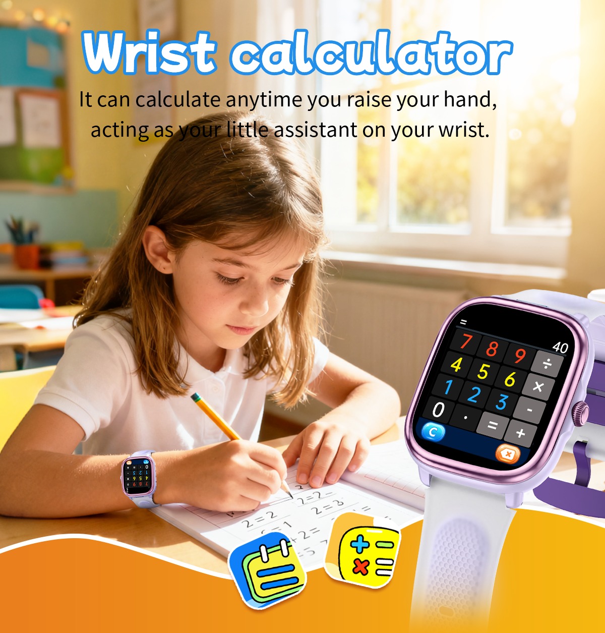 Safebuddy Smart Watch Kids GTM Purple - 9