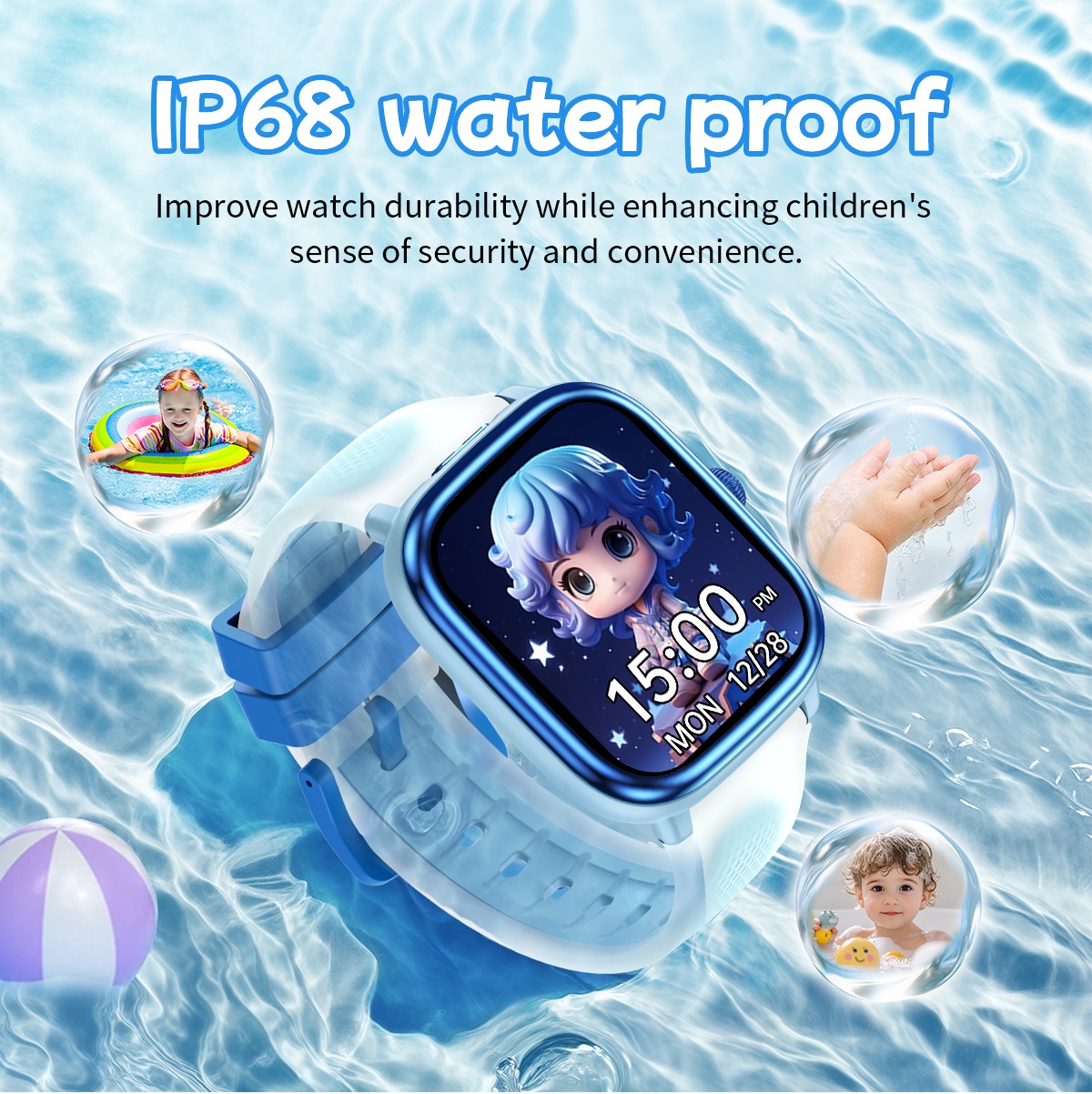 Safebuddy Smart Watch Kids GTM Purple - 19