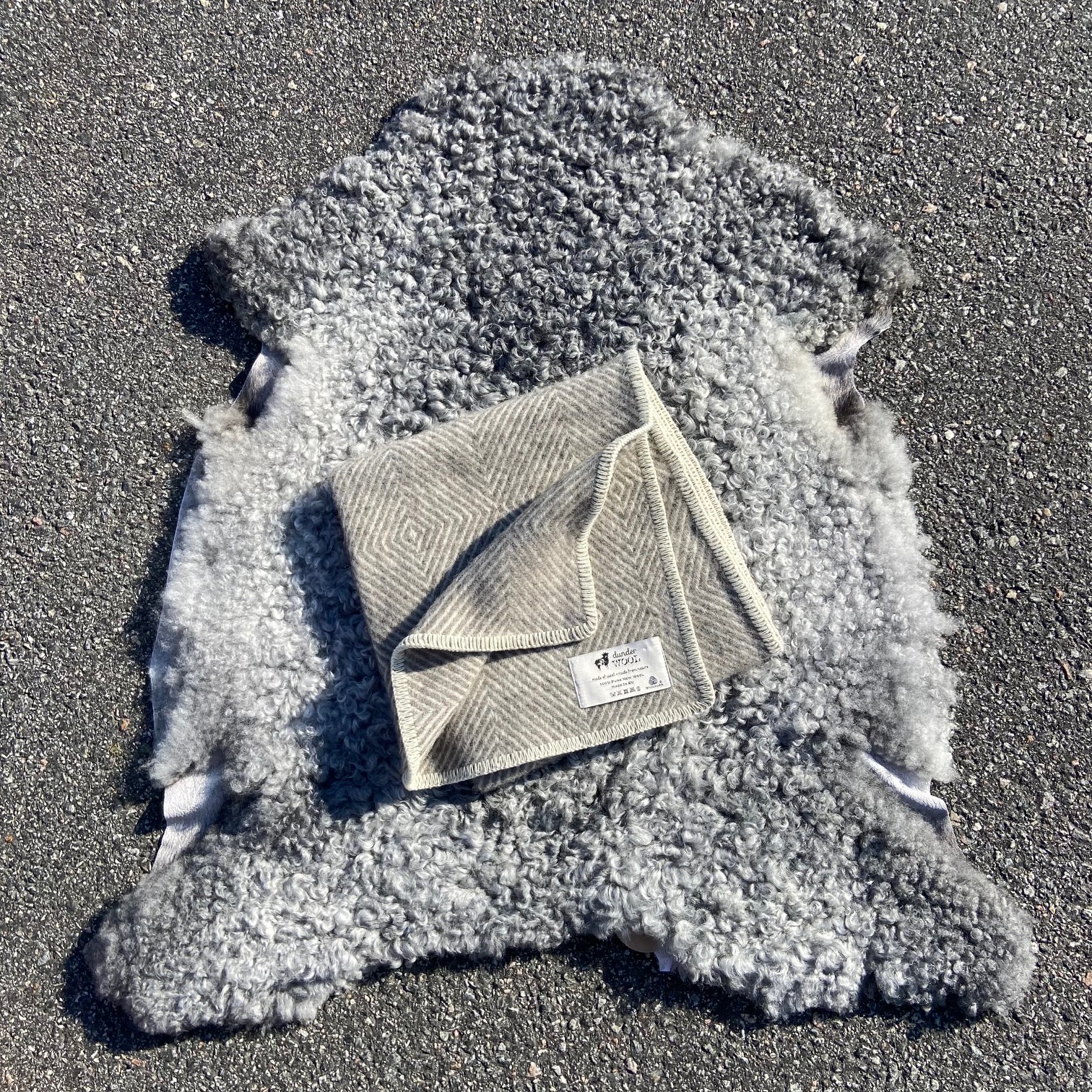 Baby paket Gotland Delux - Gotlandsfäll med Ullfilt - 2