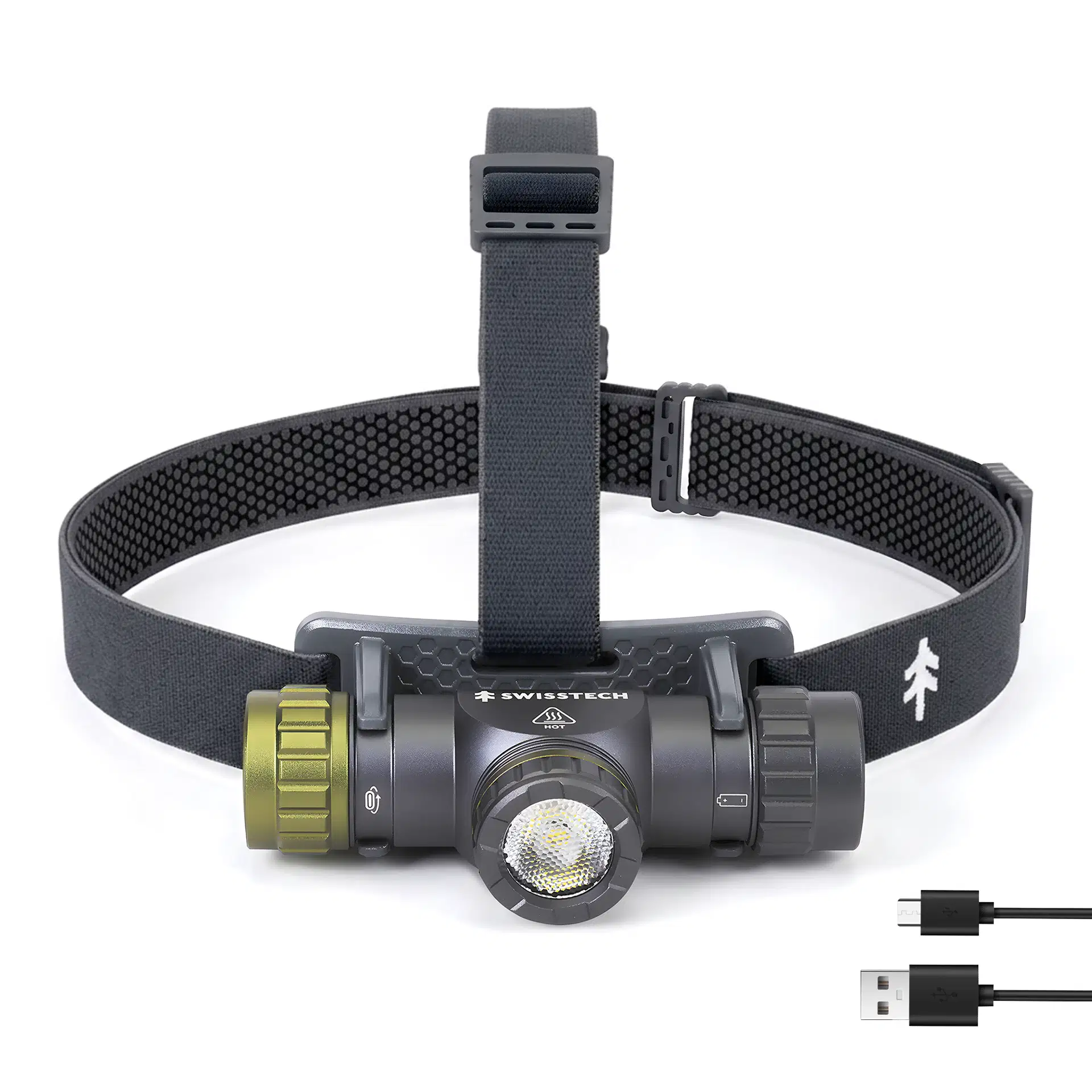 SwissTech Einzigartig pannlampa 1200 lumen uppladdningsbar