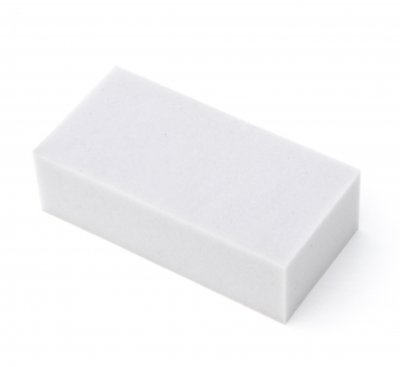 Skumgummiplatta för ullpyssel från Ullcentrum Öland - grå 20x10 cm 