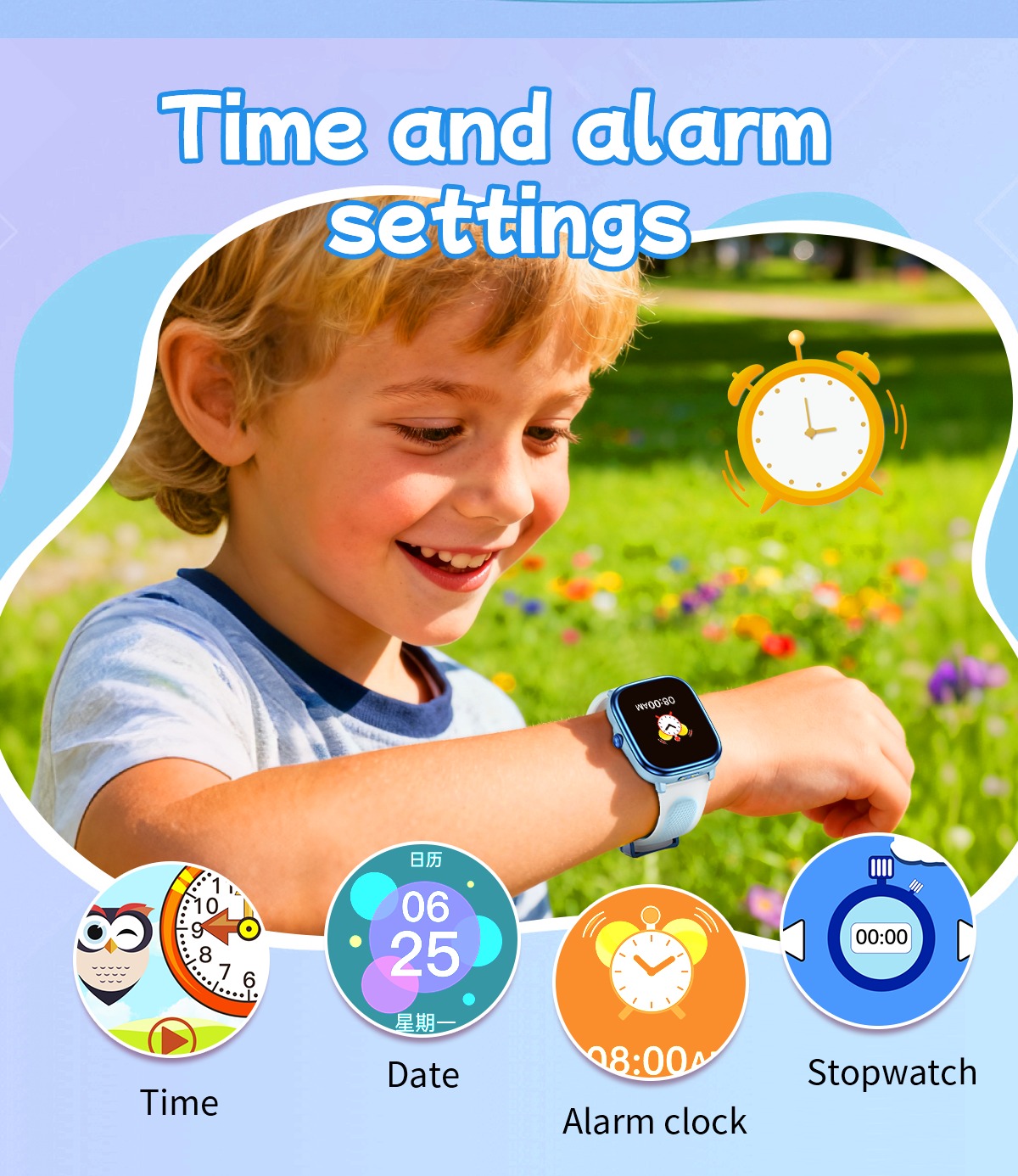 Safebuddy Smart Watch Kids GTM Blue - 20
