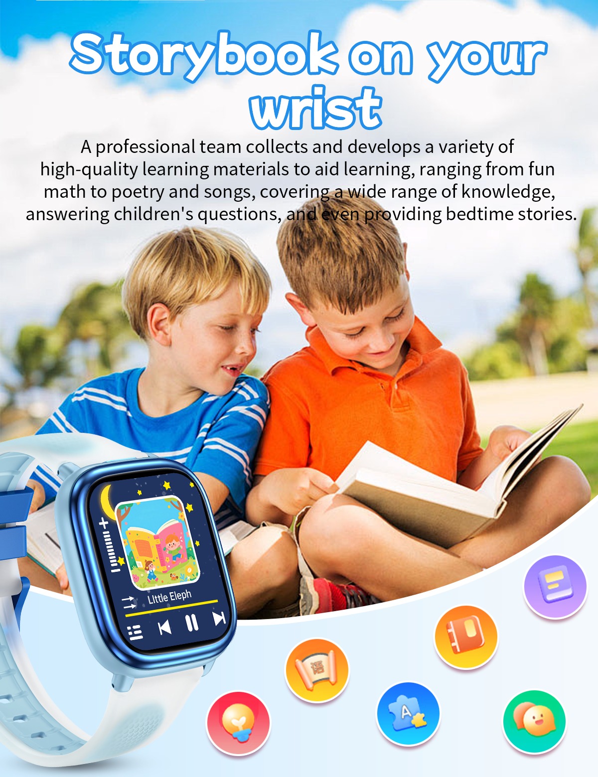 Safebuddy Smart Watch Kids GTM Blue - 6