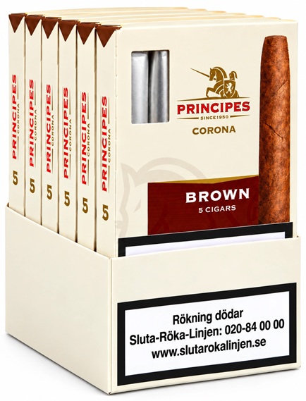 Principes Corona Brown Limpa 6x5p