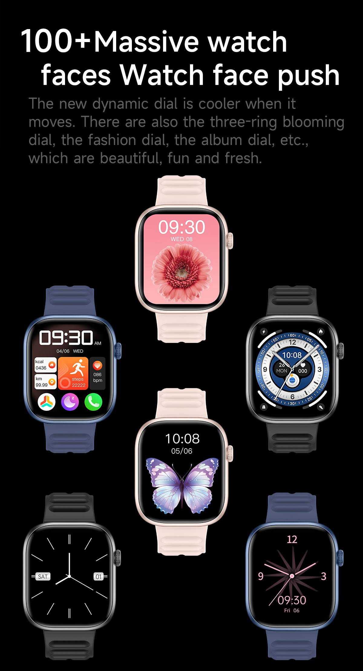 Philippe Palmer Smart Watch LP45 Blue - 10