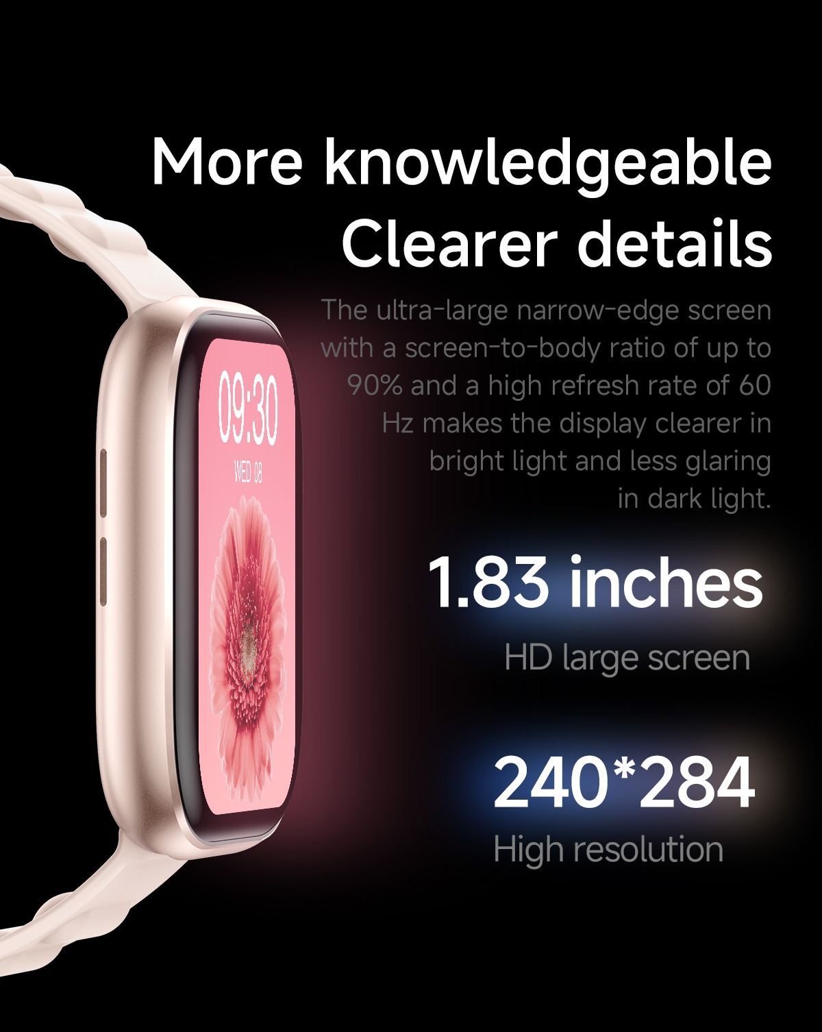 Philippe Palmer Smart Watch LP45 Pink - 6
