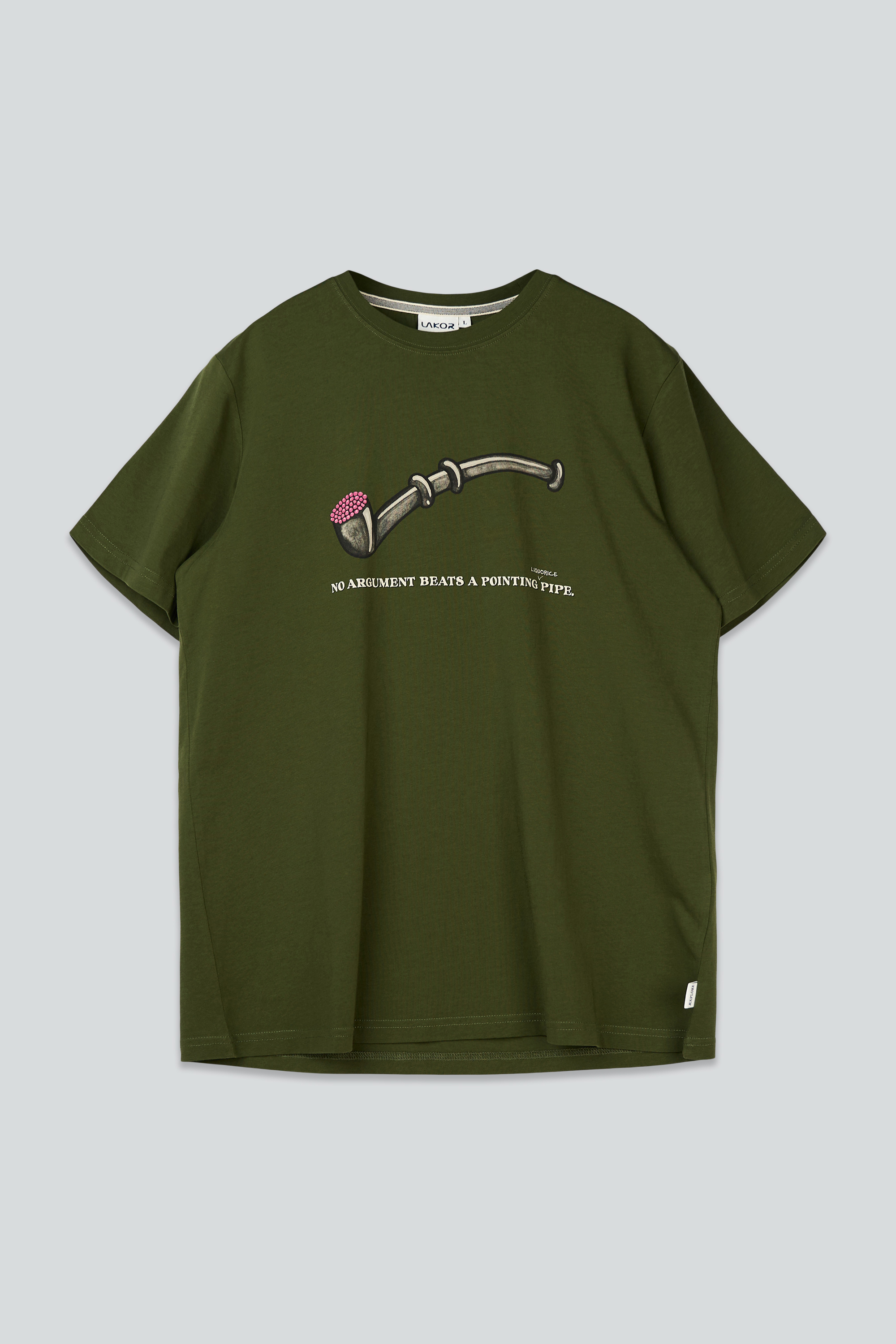Lakor Lakridspibe T-shirt Rifle Green