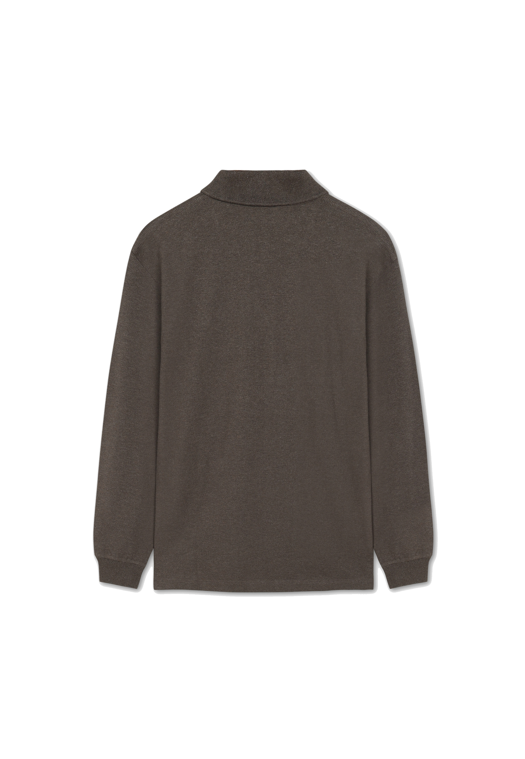 Signal - Neil LS Polo Shirt - Brown Coffee - 2