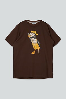Lakor Sea Parrot Seaman T-shirt Chicory Coffee