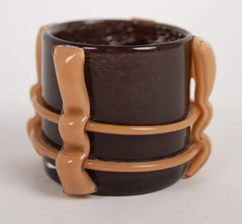 Caramel ljuskopp brun