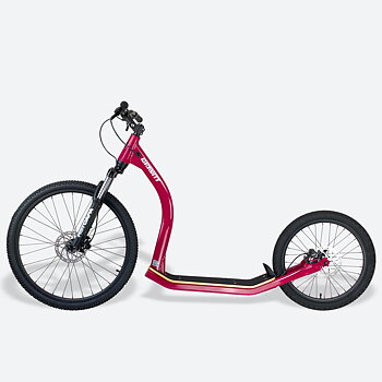 GRAVITY sparkcykel PULKA 26-20 Bourgogne
