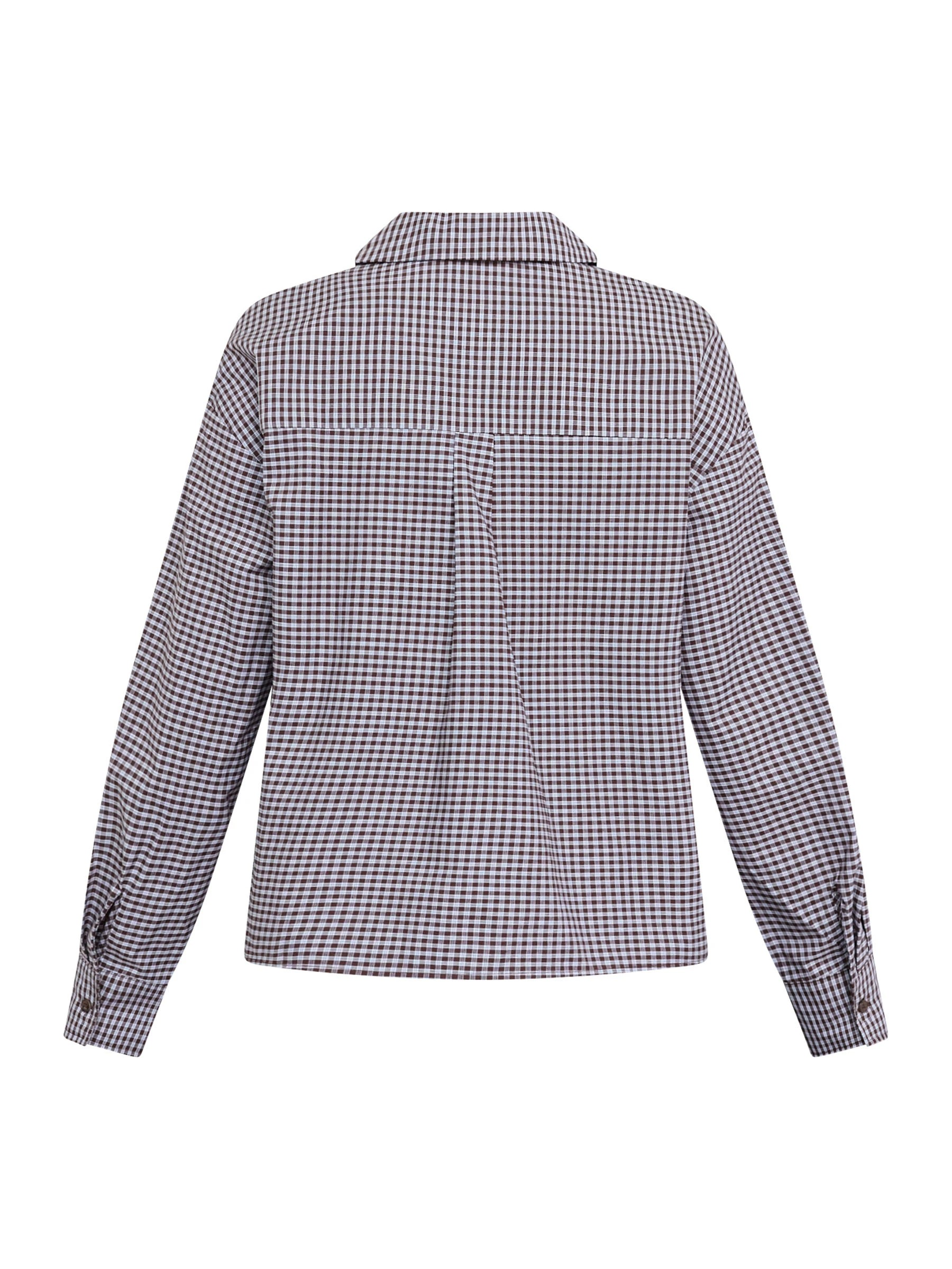 Victor Shirt - Brown Check - Sisters Point - 5