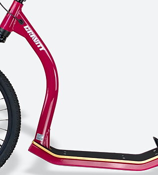GRAVITY sparkcykel MUSHING PRO 26-20 Bourgogne - PÅ VÅRT LAGER I BÖRJAN AV OKTOBER!