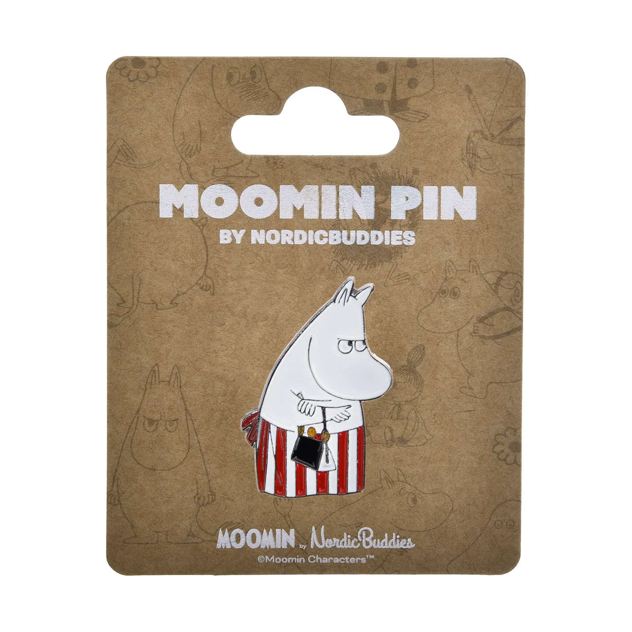 Mumin pin i metall - Muminmamma Arg