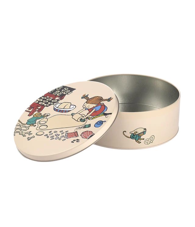 Pippi Longstocking tin jar 18 cm - Baking