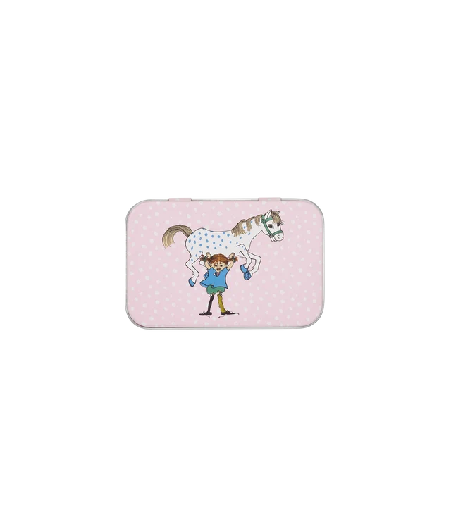 Pippi Longstocking tin box - Pippi and the Horse - 2