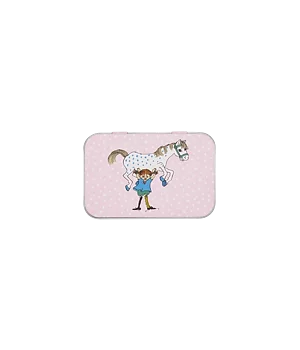 Pippi Longstocking tin box - Pippi and the Horse
