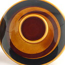  Carl-Harry Stålhane (Tuna 1971) Sugar Bowl with Yellow/Brown Decor 11/7 cm