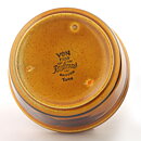  Carl-Harry Stålhane (Tuna 1971) Sugar Bowl with Yellow/Brown Decor 11/7 cm