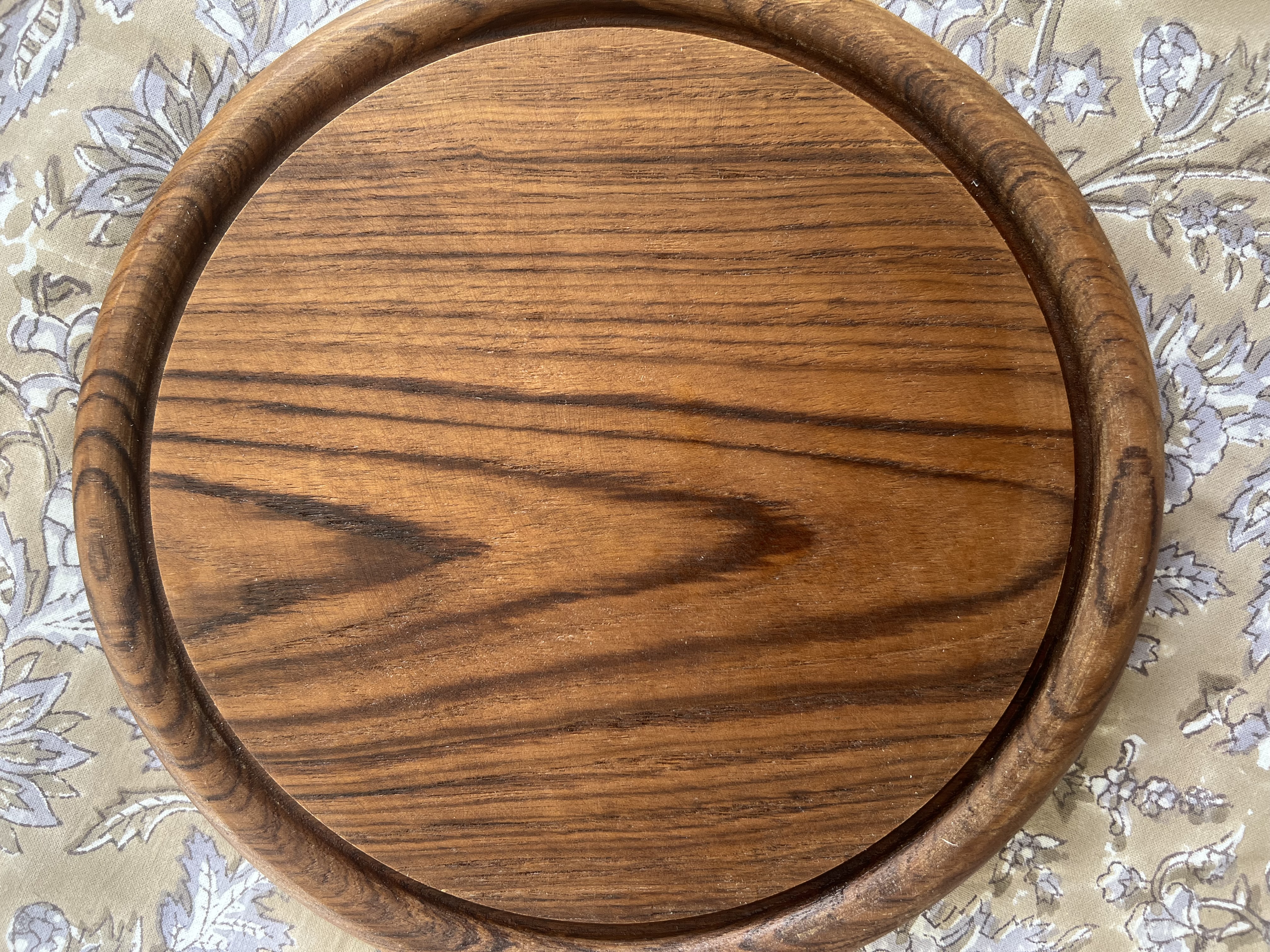 ÄLDRE TALLRIKSUNDERLÄGG/BRICKOR AV TEAK - 2