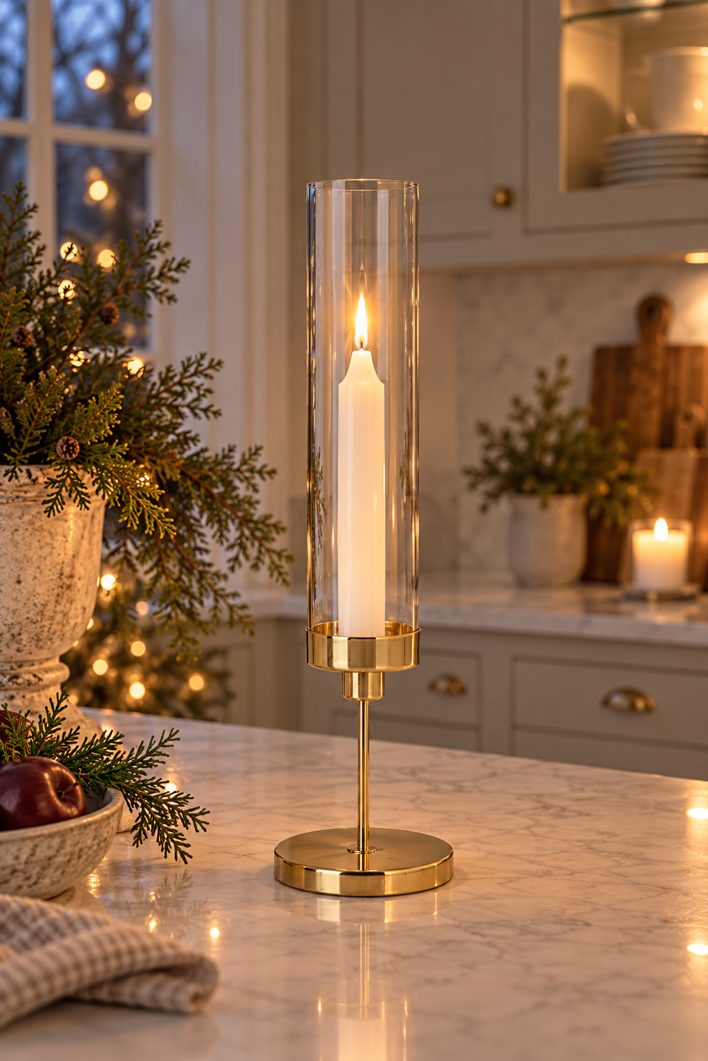 Candlestick for taper candles/tea light - Large