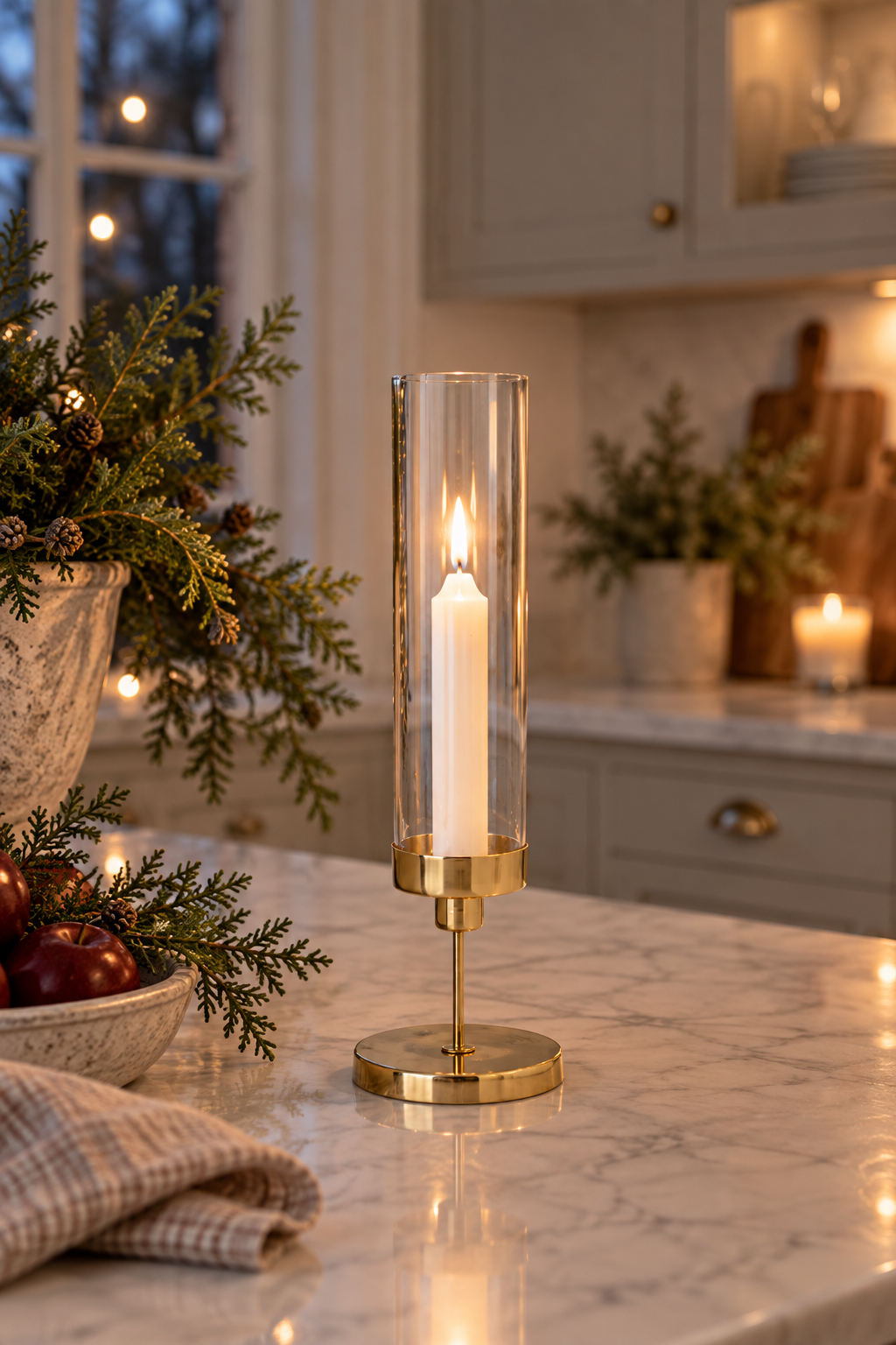 Candlestick for taper candles/tea light - Small