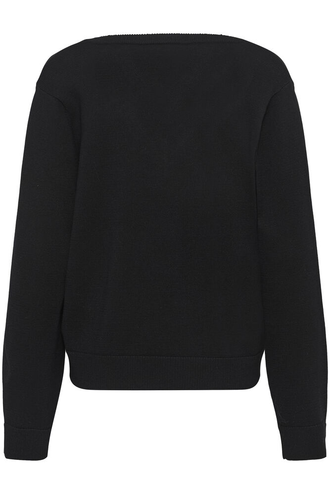 Annemarie V-neck pullover black - 6
