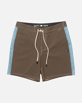 Salty crew boardshorts Channel dark brown