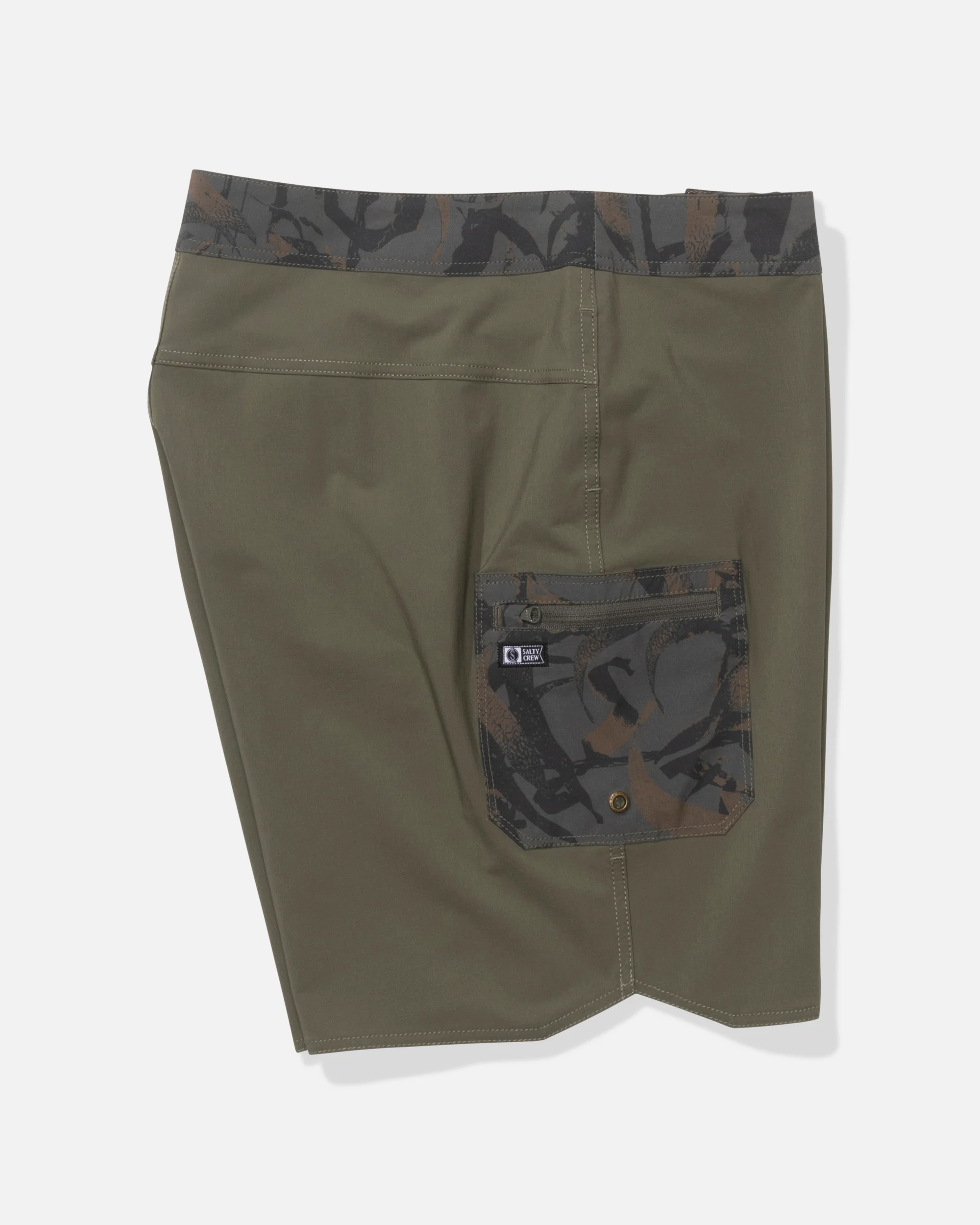 Salty Crew Board Shorts, Session, Dusty Olive - 3