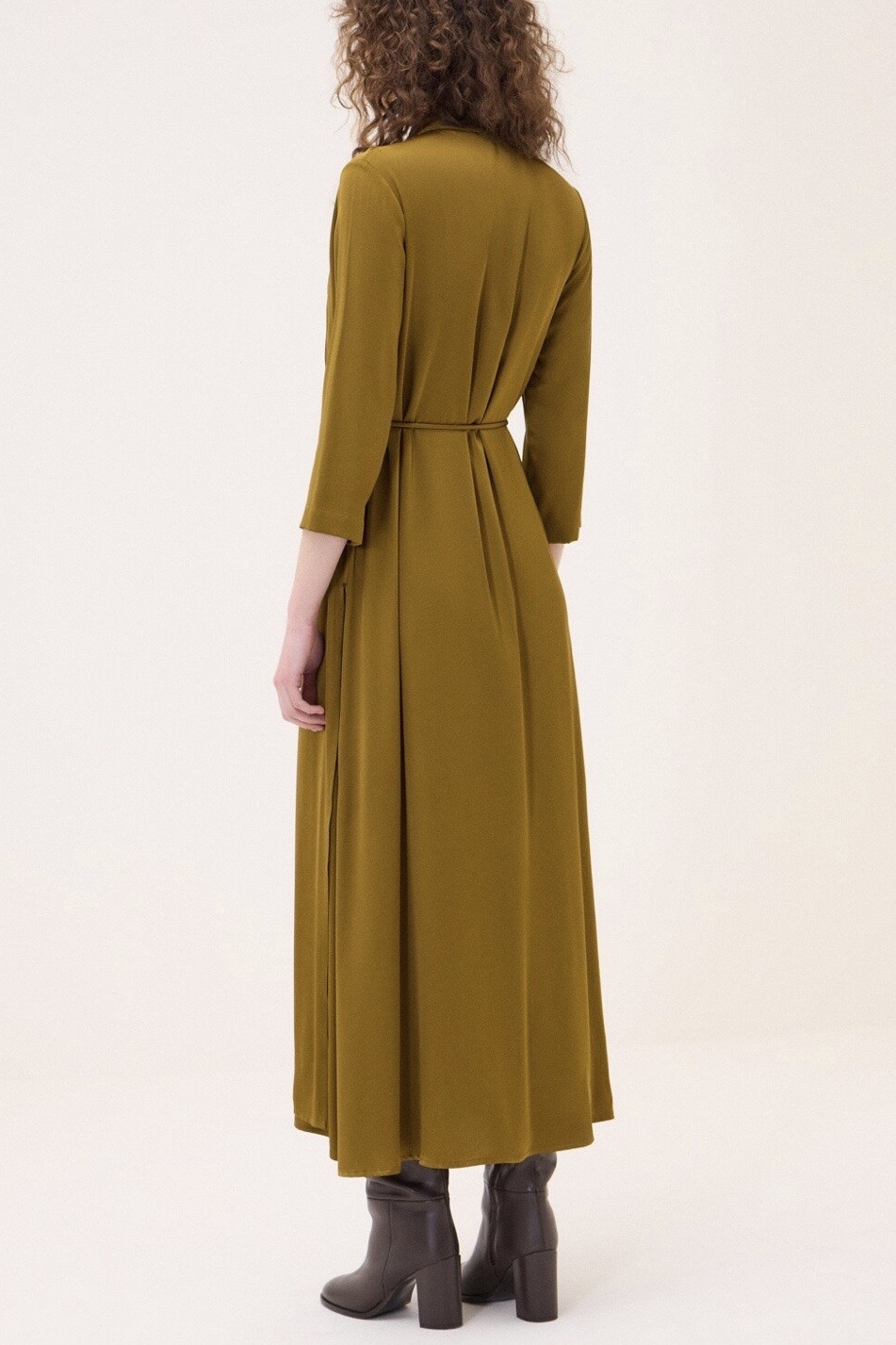 OttodÁme - Midi Dress With Belt - 3