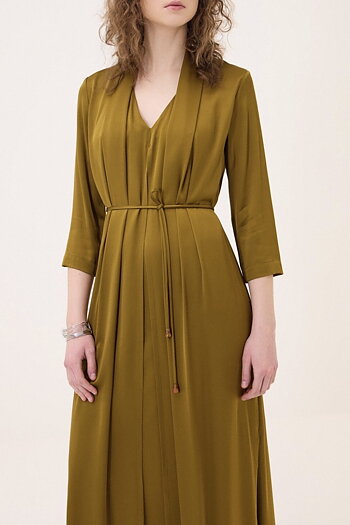 OttodÁme - Midi Dress With Belt