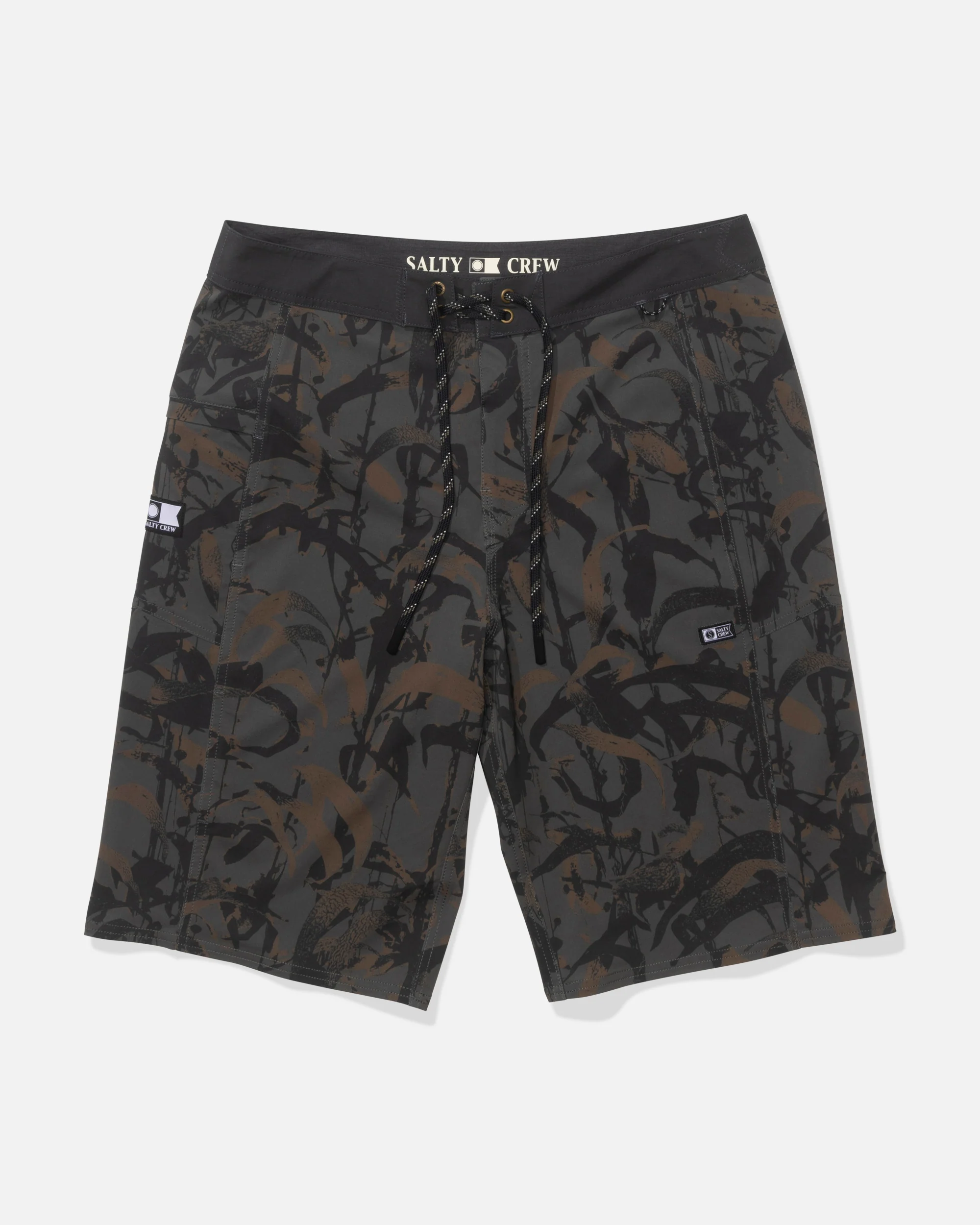 Salty Crew Board Shorts Flagship 22 Dusty Olive - 2