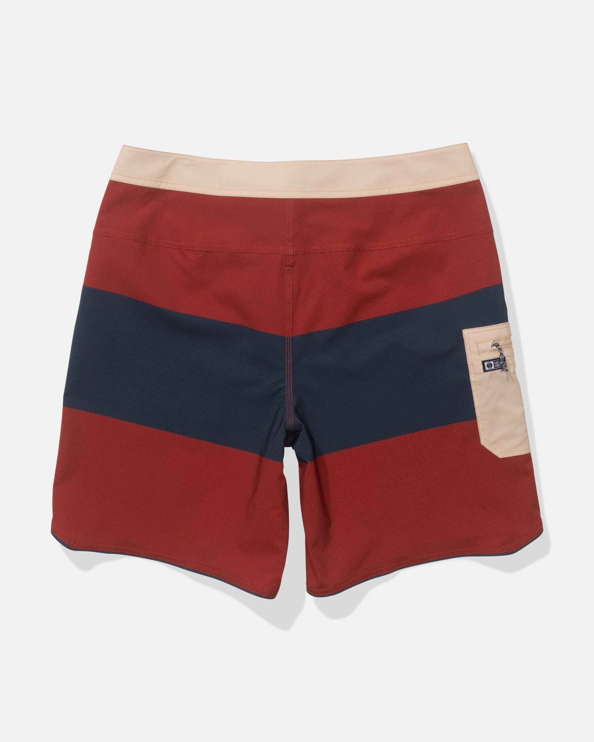 Salty crew boardshorts Session blocked washed red - 4