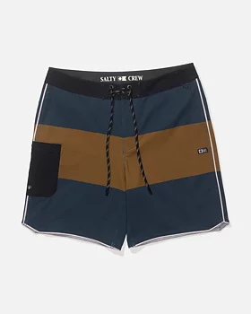 Salty crew boardshorts Session blocked midnight navy