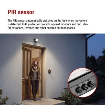 EMOS Strålkastare TAMBO EVO, 10W, 1000lm - Sensor - 9
