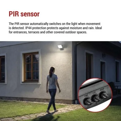 EMOS Strålkastare TAMBO EVO, 50W, 5000lm - Sensor - 6