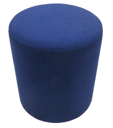 Mörkblå Sittpall