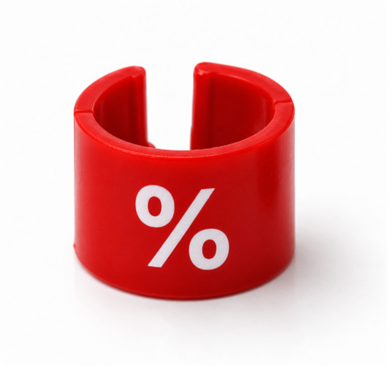 Reabrickor för galgar - Röda (%) - 2