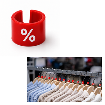 Reabrickor för galgar - Röda (%)