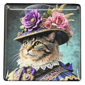 Magnet katt kylskåpsmagnet lantlig stil 