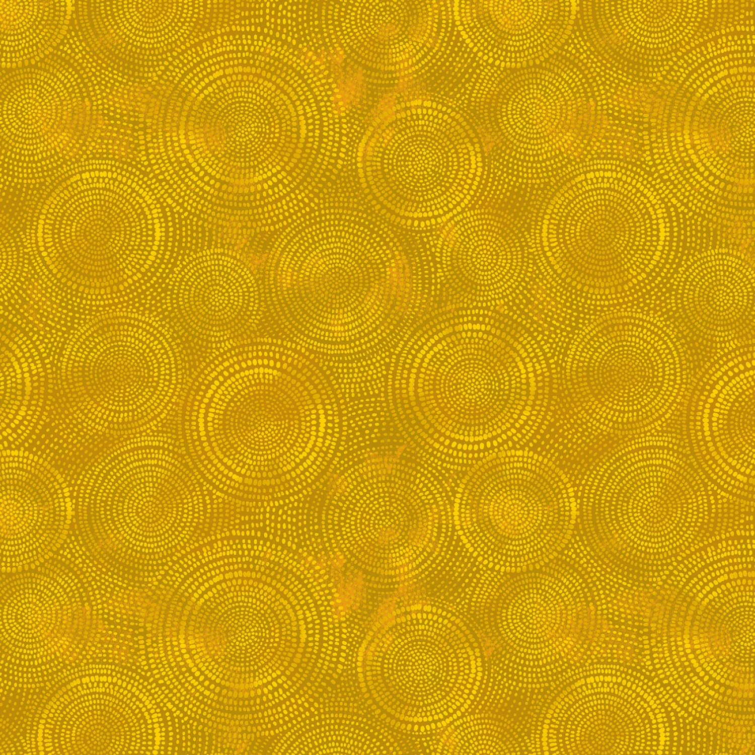Tyg: Radiance Gold - Prickringar gult