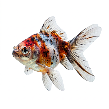 Slöjstjärt Calico 4-5cm (Carassius auratus)