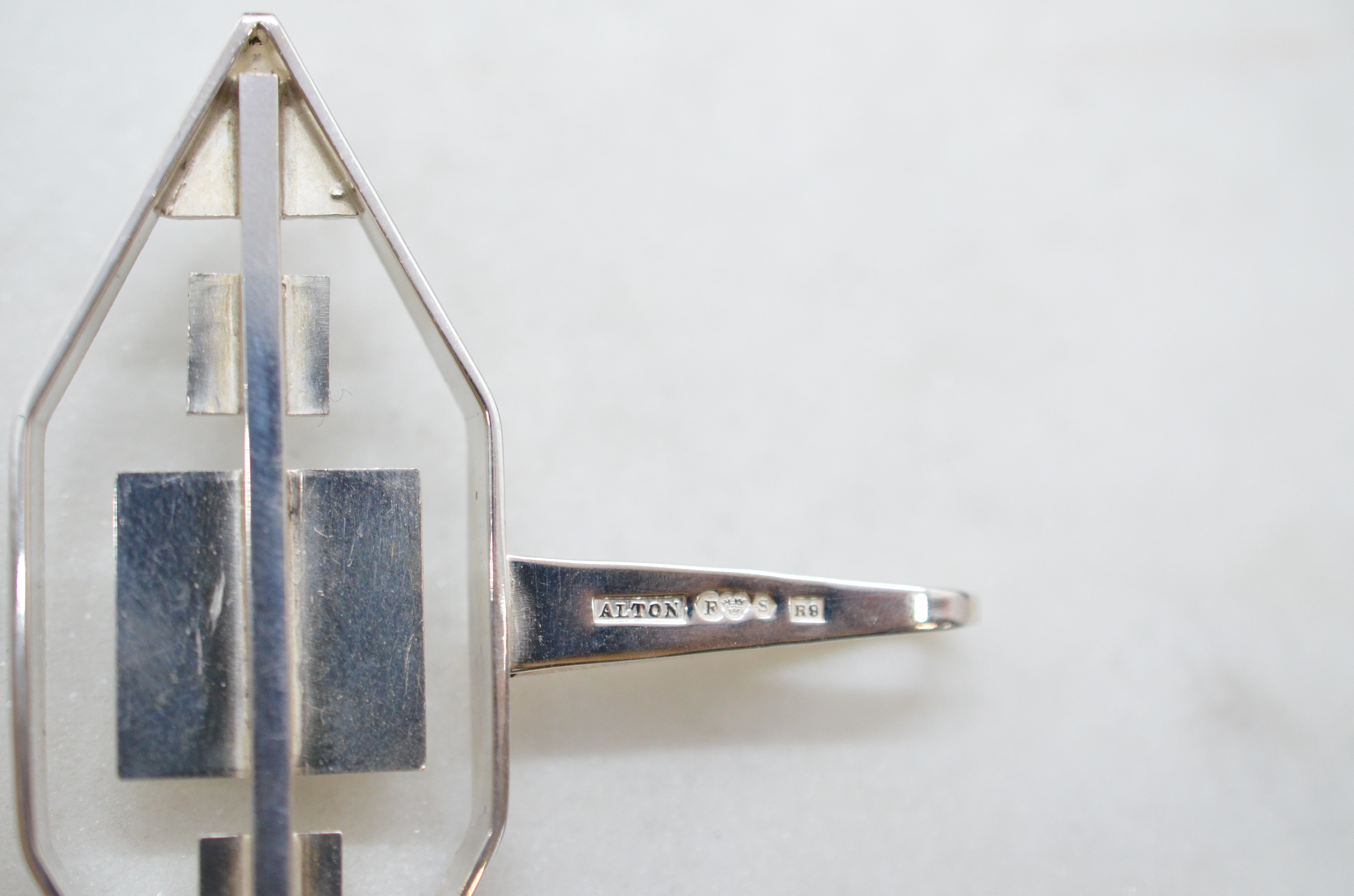 Vintage Alton silverhänge med ametist, 1967 - 5