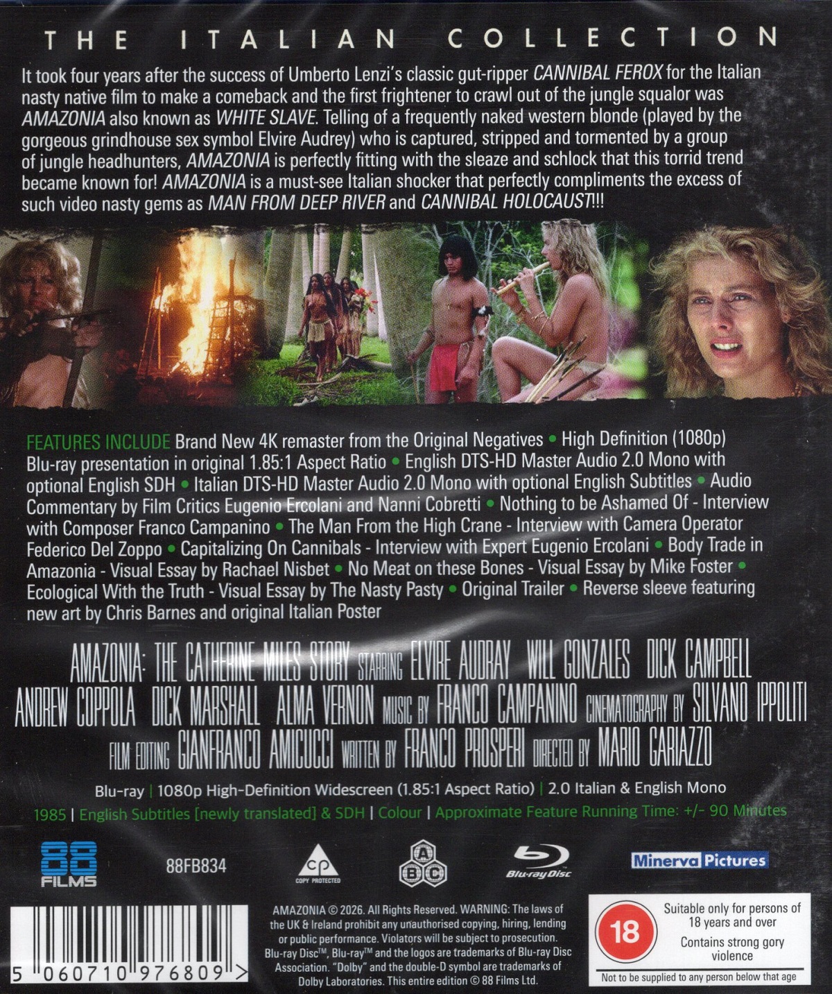 Amazonia - The Catherine Miles Story (ej svensk text) (Blu-ray) - 2