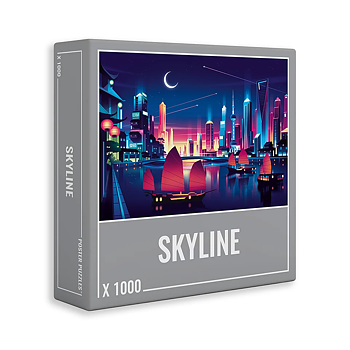 Cloudberries Skyline pussel – 1000 bitar