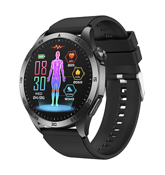 Philippe Palmer Smart Watch LP75 ECG Black