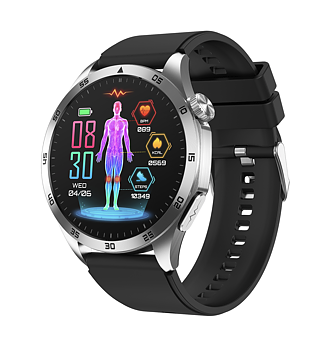 Philippe Palmer Smart Watch LP75 ECG Silver