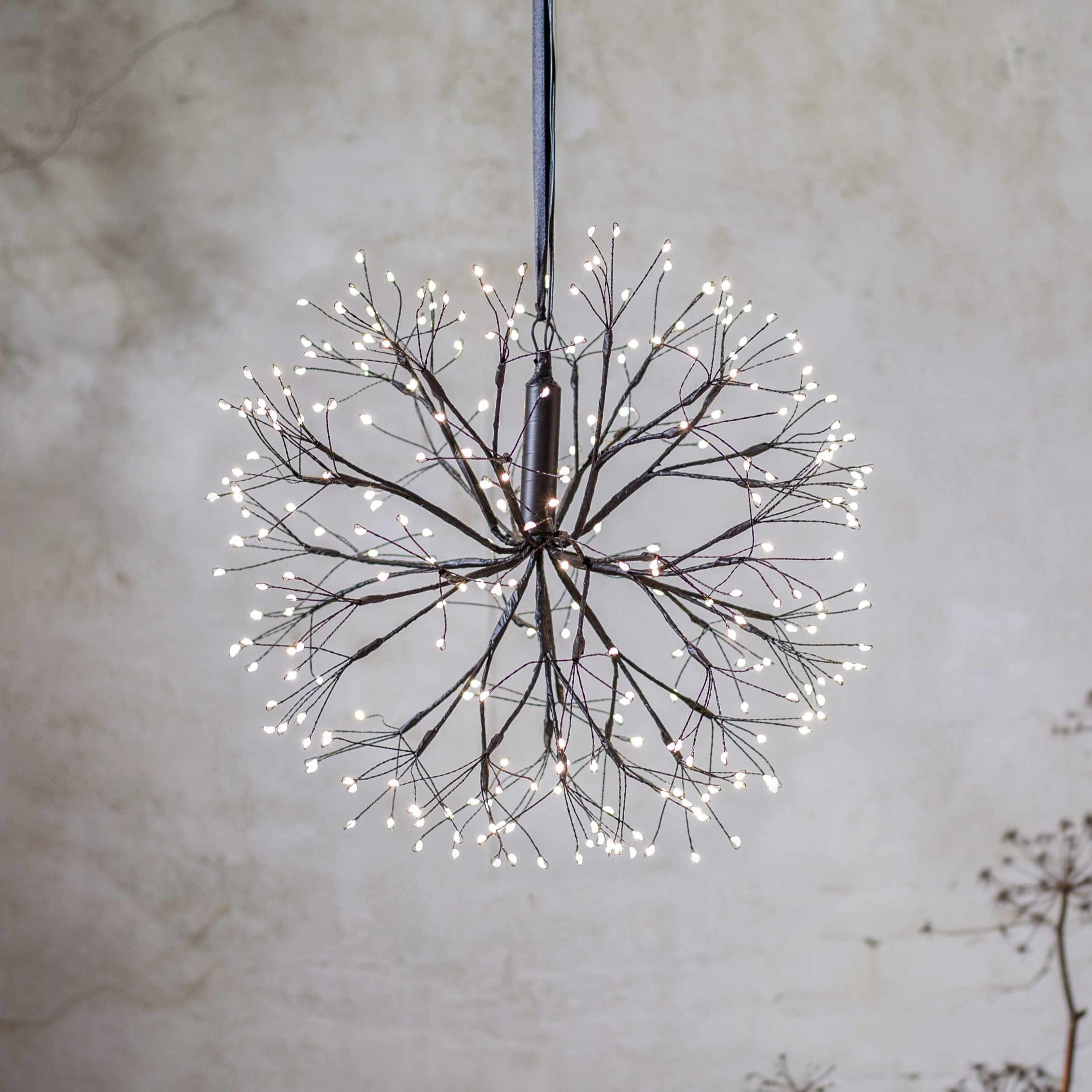 Hängande ljusboll 40 cm - Inom/utomhusbruk